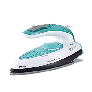 Ferro a Vapor Travel Ceramic Bivolt Base em Cerâmica