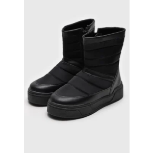 Bota Infantil Tricae Lolita Cano Alto Preta