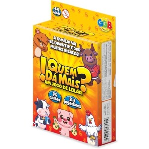 Jogo Quem dá Mais? GGB
