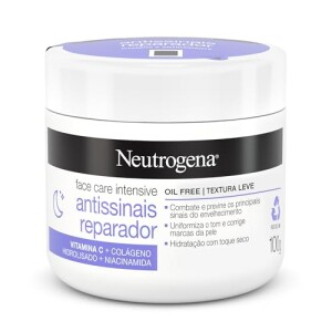 Creme Facial Hidratante Antissinais Neutrogena Face Care Intensive, 100g