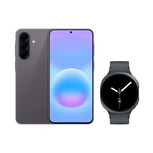 Galaxy A57 5G (128Gb) Cinza + Galaxy Watch8 Bt Grafite