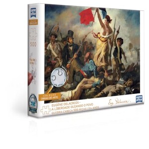 Toyster - Quebra-cabeça: Eugène Delacroix - A Liberdade Guiando o Povo - 500 peças - Game Office