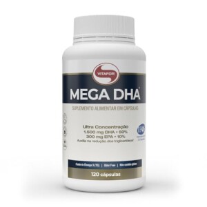 Mega Dha - 120 Cápsulas - Vitafor, Vitafor