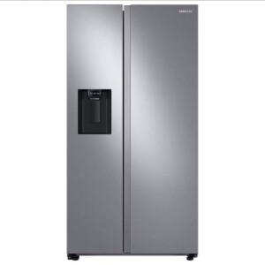 Geladeira Samsung RS60 Side by Side com All Around Cooling e SpaceMax 628L Inox Look 220V