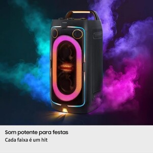 Samsung Sound Tower MX-ST40F 160W bateria inclusa até 12 horas de música resistência IPX4
