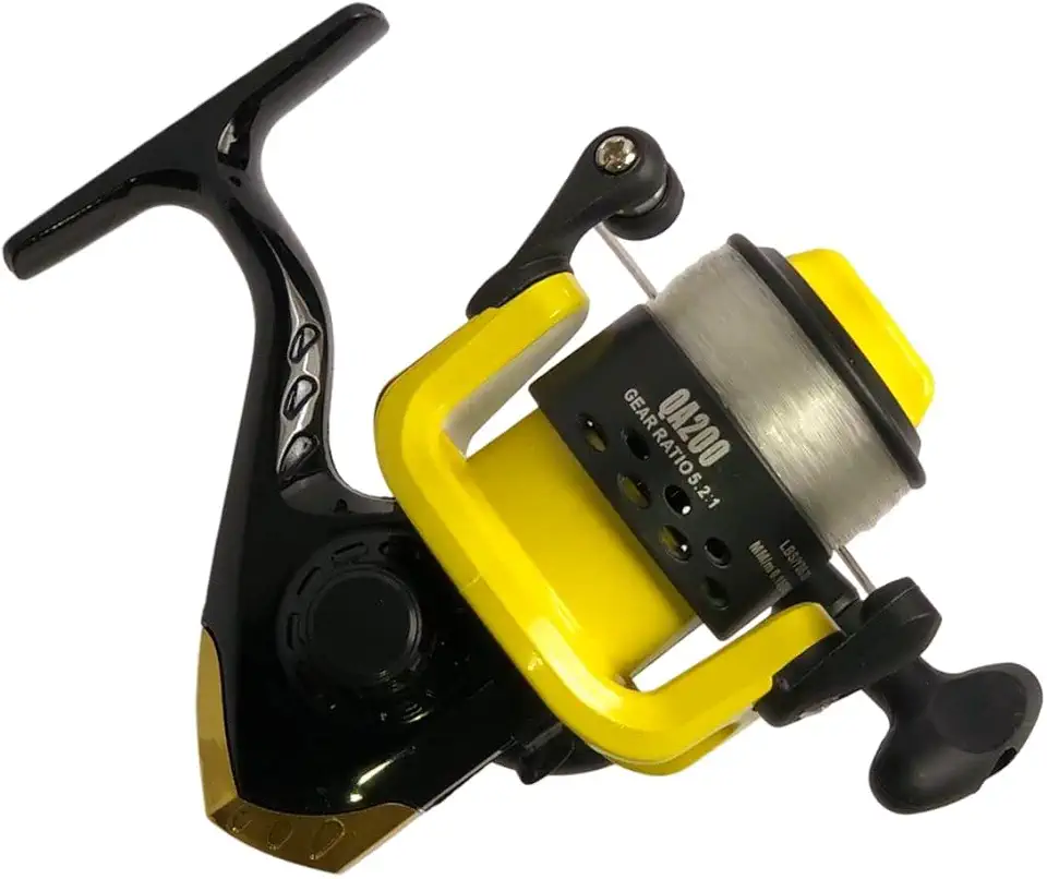 Molinete Com Linha Qa 200 Deyu Para Pesca