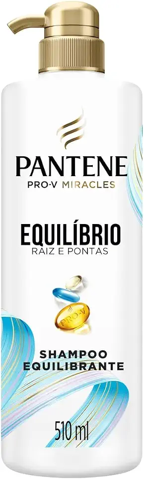 Pantene Pro-V Miracles Shampoo Equilíbrio Limpa e Hidrata 510 ml