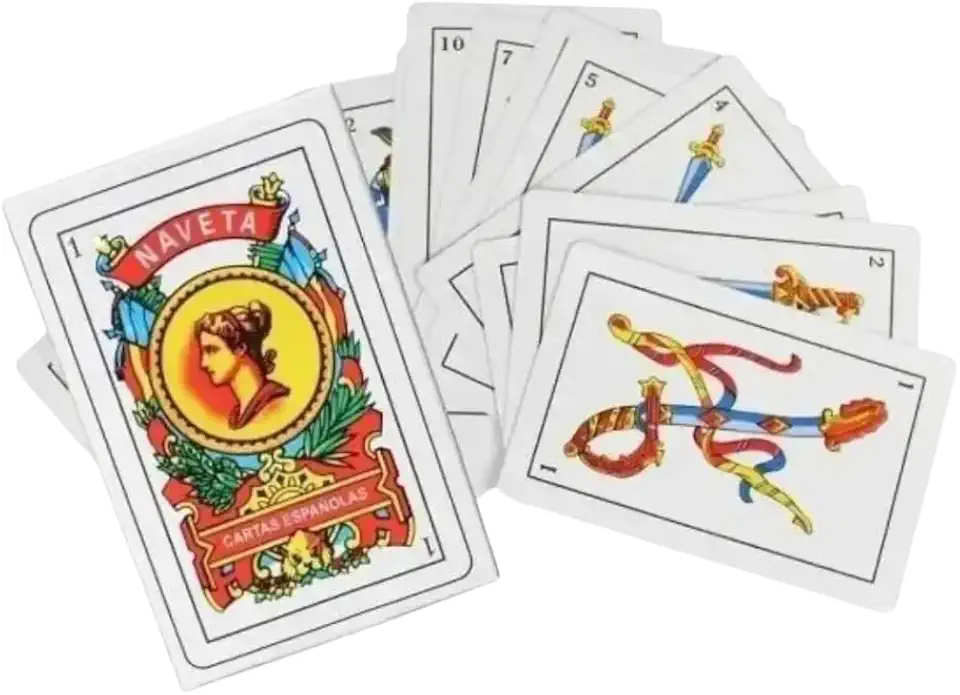 Baralho de Truco Espanhol – Jogo de Cartas Tradicional 50 Cartas – Diversão para Amigos e Família