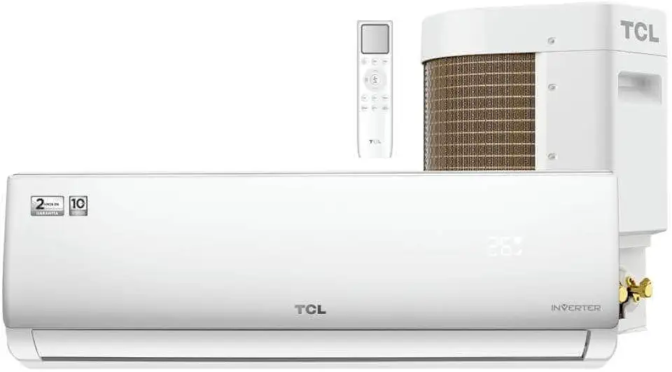 AR CONDICIONADO TCL SPLIT HI WALL ELITE INVERTER 9.000 BTUS TAC-09CSGV-INV 220V