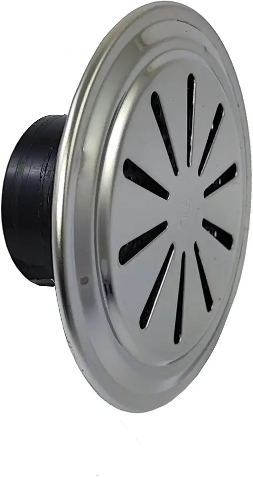 Dreno Ralo Parede Inox Anti Hair Piscina Alvenaria Cano 50mm