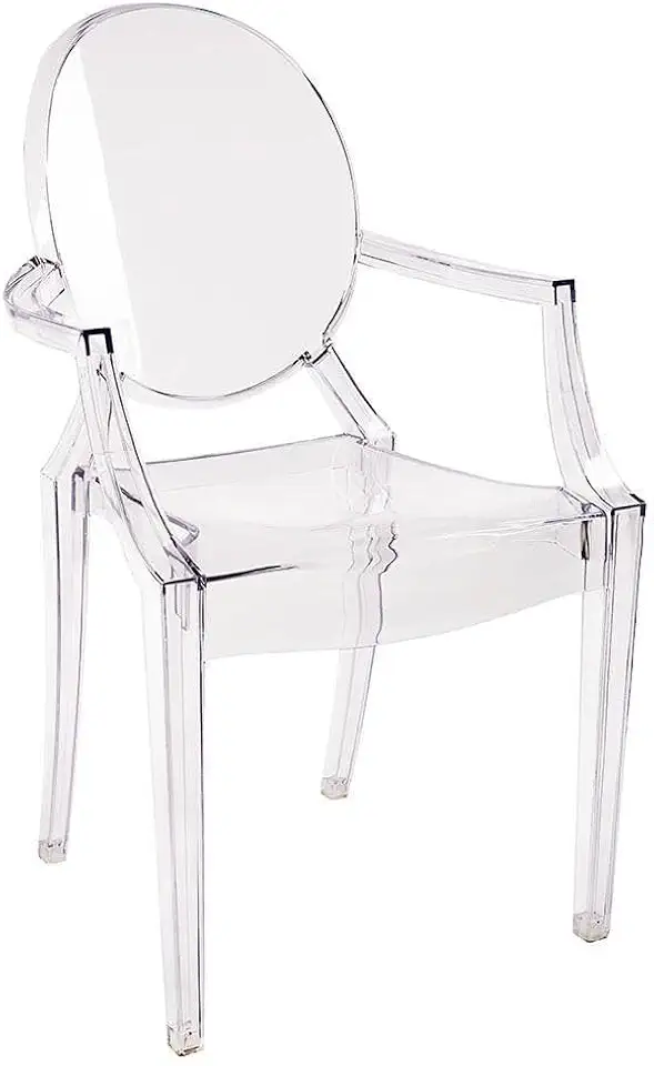 Cadeira Princess Transparente PC OR Design 1106