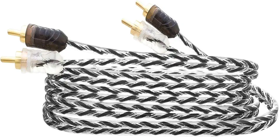 Taramps cabo RCA 5M double injetado som automotivo