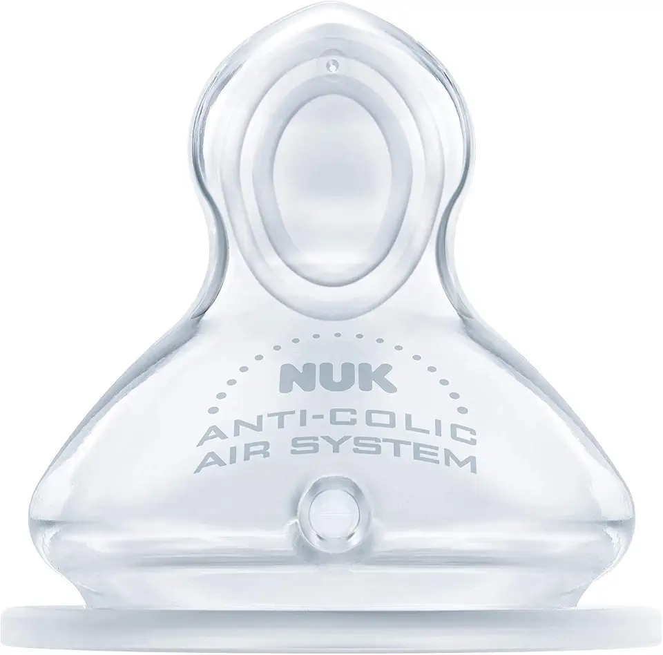 NUK Bico Fc Advanced Silicone Liq. Média Consistência S1 - Tam 1 (0-6 Meses)-Tamanho M