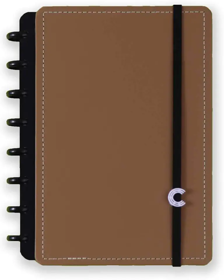 CADERNO INTELIGENTE A5 CARAMELO 80 FOLHAS