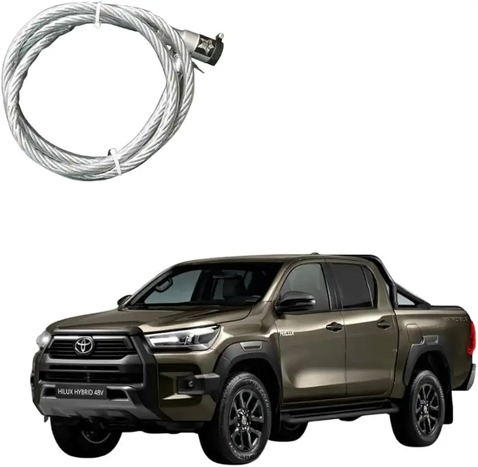 Trava De Estepe Antifurto Hilux Todos Os Anos Chave Tetra