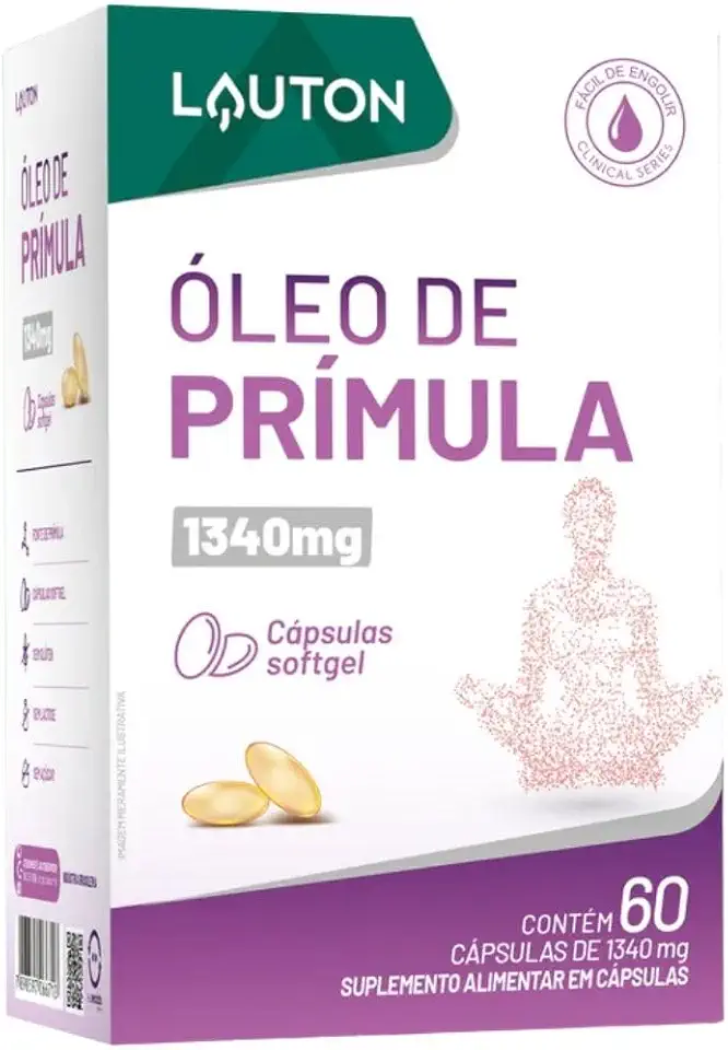 Óleo de Prímula 60 Cápsulas - Lauton