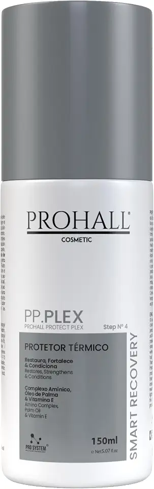 Protetor Térmico Prohall PP.Plex - Spray para Descoloração, Proteção Superior contra Quebra e Elasticidade, 150ml