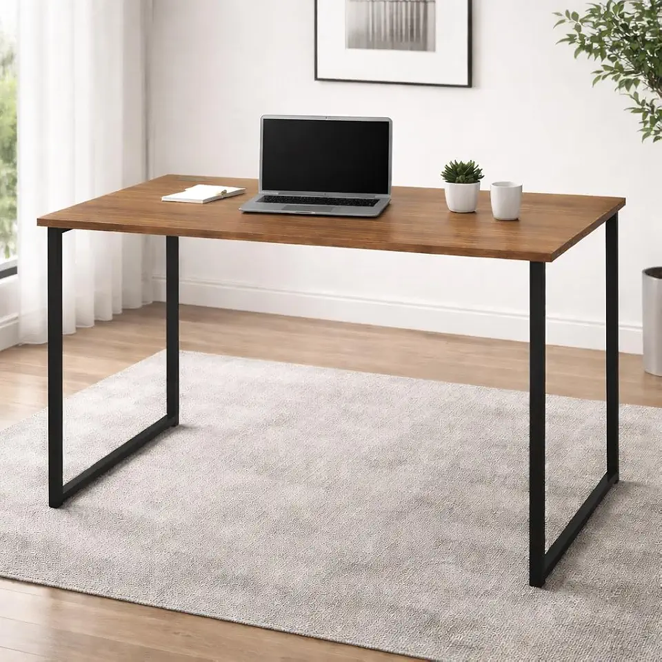Escrivaninha Industrial Mesa Para Escritorio Home Office 90 cm