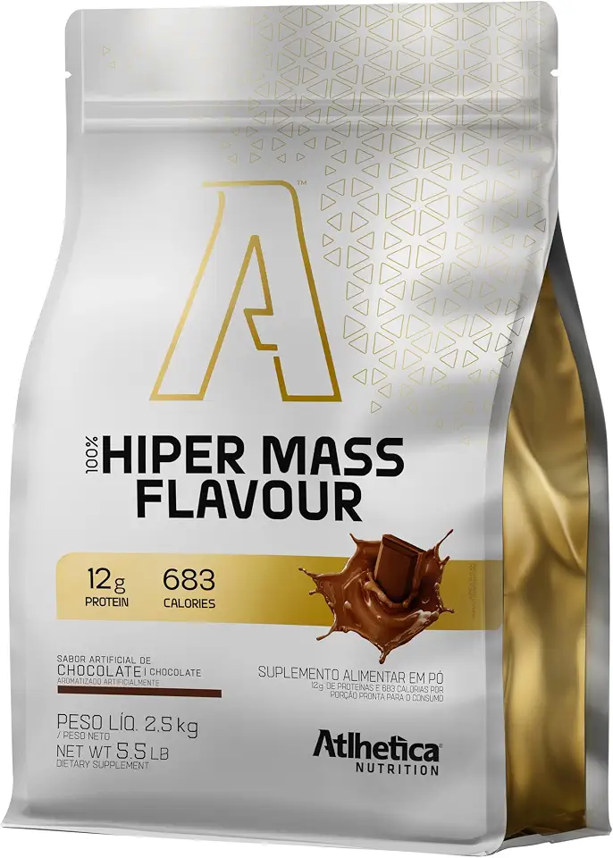 100% Hiper Mass Flavour (2,5kg), Chocolate, Atlhetica Nutrition