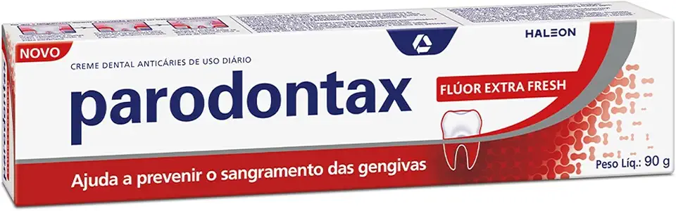 Parodontax Creme, Dental Para Prevenção De Sangramento Das Gengivas, Extra Fresh, Com Flúor, 90g