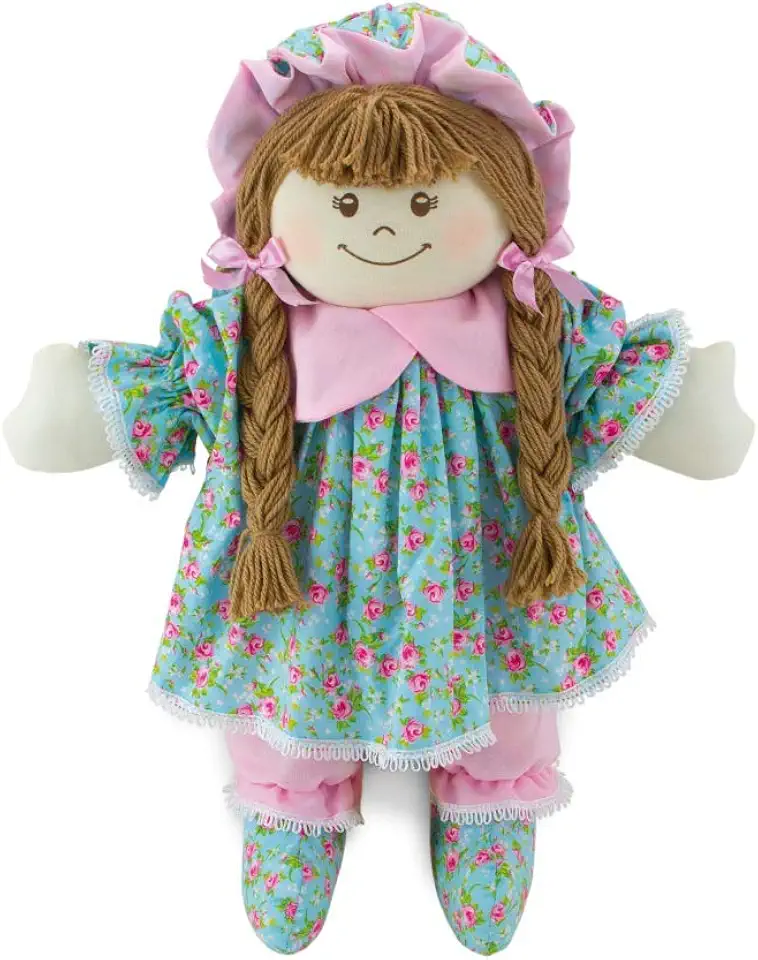 Boneca Julia de Pano 60cm (Rosa)