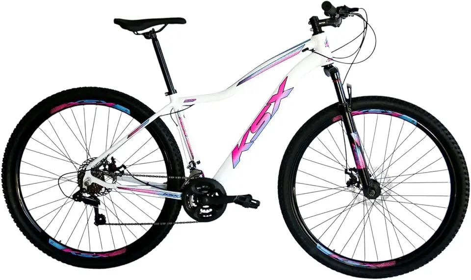 Bicicleta Aro 29 Feminina KSX Bike Cabeamento Interno 21 V Quadro Reto ou Curvo