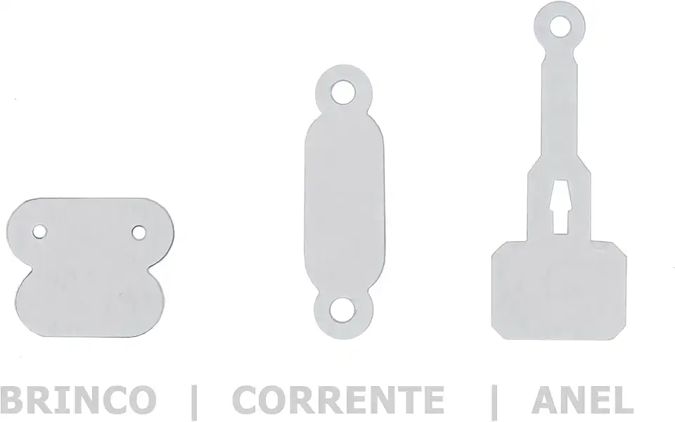 Etiqueta Para Joias 3.000 Preço Brinco Corrente Anel