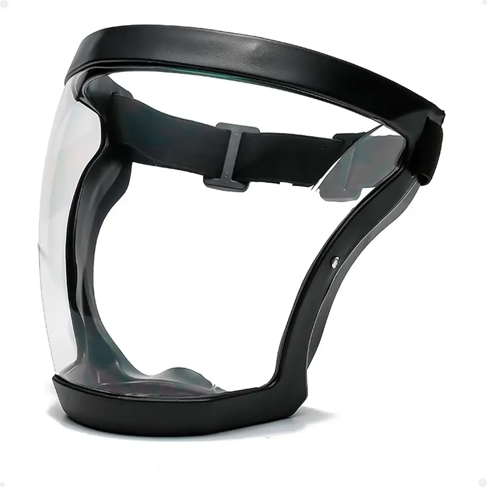 Máscara Protetor Facial Face Shield Lorben Antiembaçante Transparente Proteção Total - GT6364