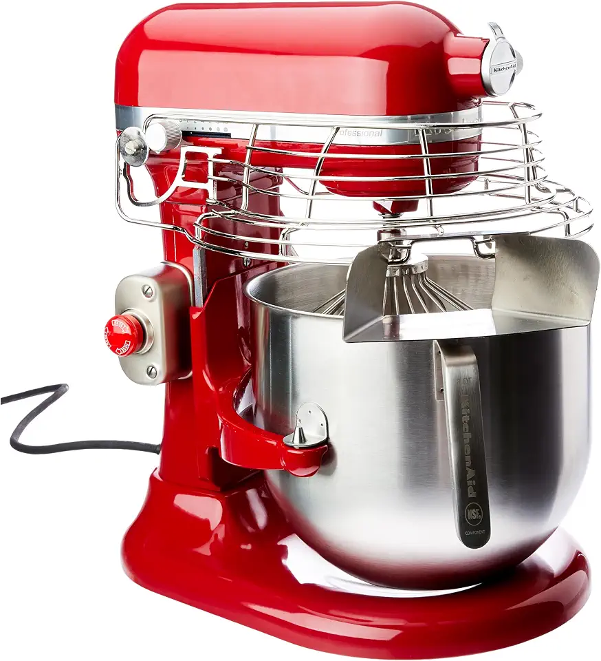 Batedeira Planetária Profissional KitchenAid 7.6L Empire Red 220V