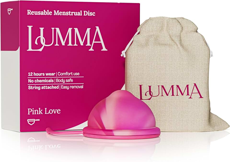 DISCO MENSTRUAL PINK LOVE M