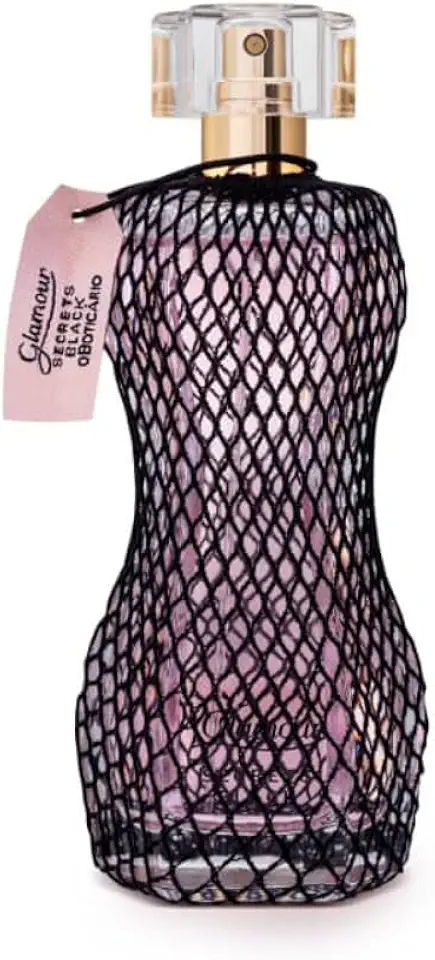 Boticario Glamour Desodorante Colônia Secrets Black 75ml V4