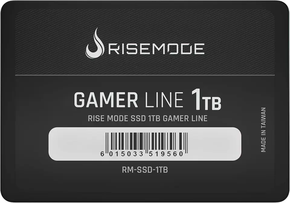 SSD Rise Mode Line 1TB SATA 2.5”, Velocidade 535MB/s Leitura e 435MB/s Gravação, Alta Capacidade e Desempenho para PC e Notebook – Preto – RM-SSD-1TB