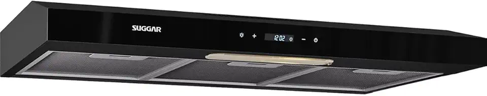 SUGGAR DEPURADOR DE AR SLIM TOUCH 80CM PRETO 110V DTH81PT
