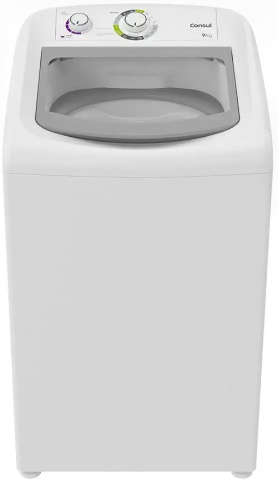 Máquina de Lavar Consul 9kg Dosagem Extra Econômica e Ciclo Edredom - CWB09AB 110V