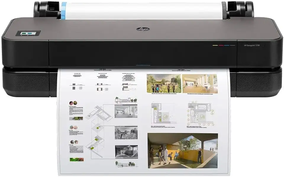 Impressora Plotter HP Designjet T230 24" ECO 5HB07D#AC4
