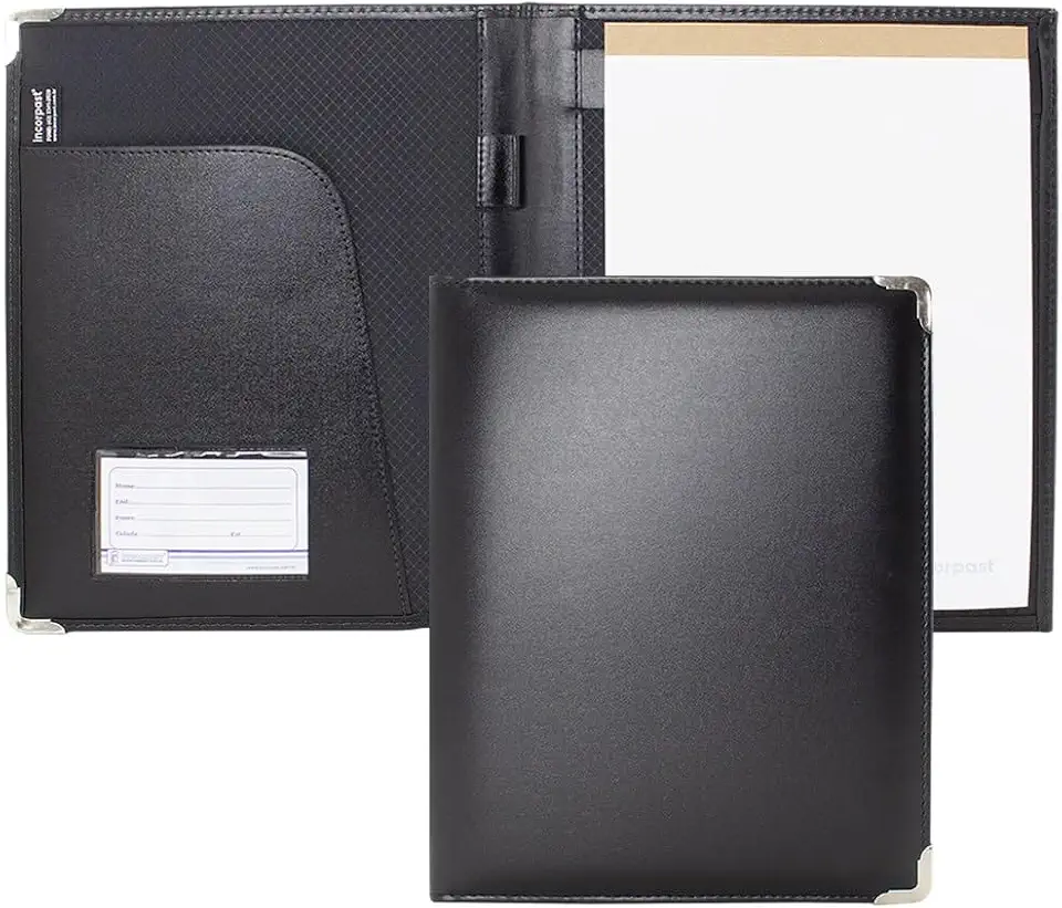 Pasta Convenção Executiva Incorpast 1551 – Semi Luxo para Convenções, Feiras e Reuniões de Negócios – Material Sintético Resistente e Sofisticado