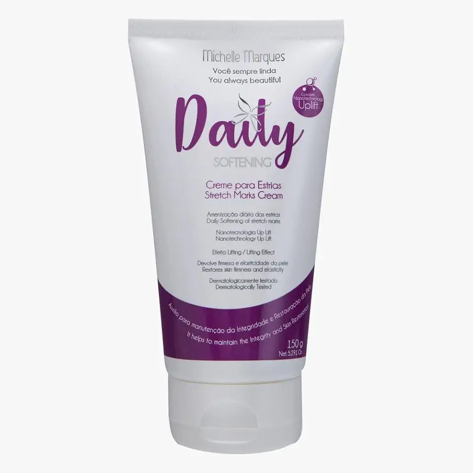 Creme para Estrias brancas e vermelhas Michelle Marques - Daily, 150 g