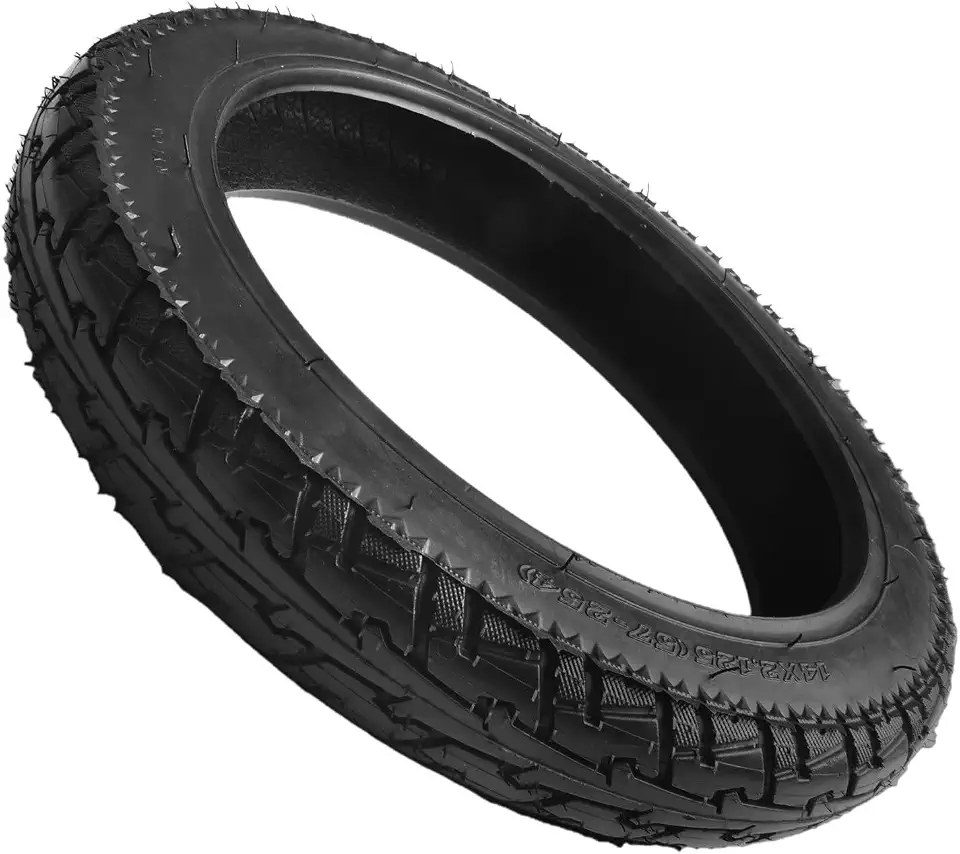 Pneu sem câmara de 35 cm 14 x 2,125 (57-254) para scooter elétrica e bicicleta elétrica — pneu de bicicleta off-road de borracha
