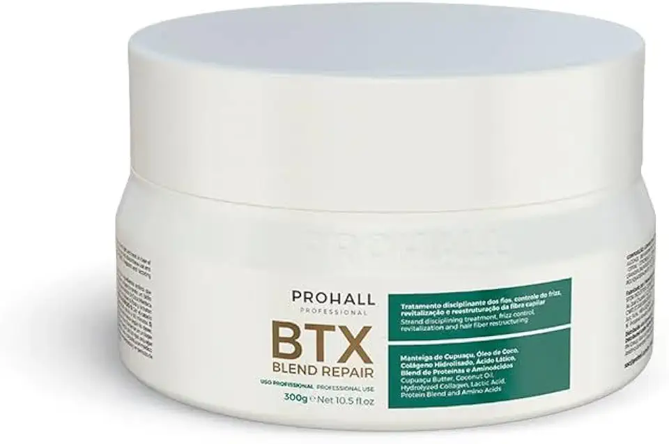 Prohall Btx Blend Repair 300g - Botox Capilar Profissional para Tratamento Capilar, 1 Unidade