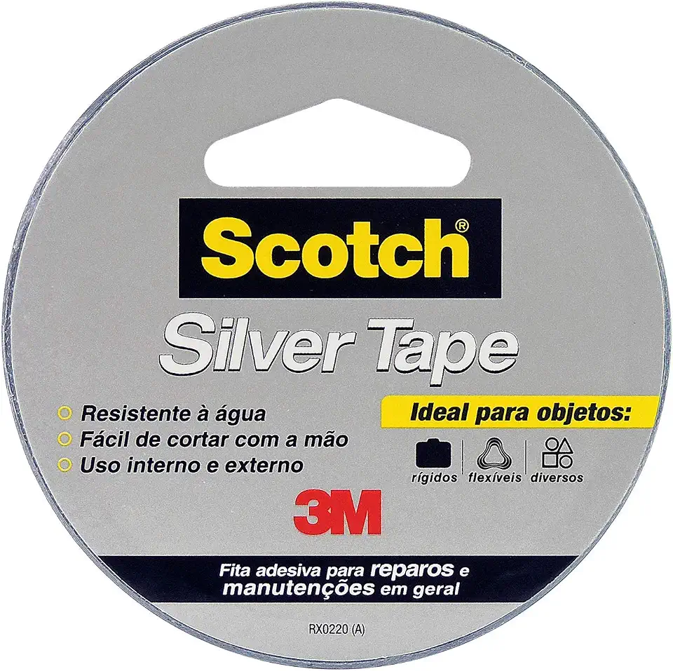 Scotch, 3M, Fita Silver Tape - 45 mm x 5 m, Multicor
