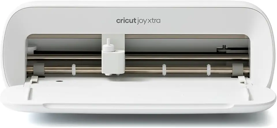 Cricut Joy Xtra Máquina de Corte Inteligente - Branco, Ideal para Personalização de Acessórios, Adesivos, Chaveiros, Cartões e muito mais