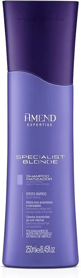 Shampoo Amend Expertise Matizador Specialist Blonde 250ml
