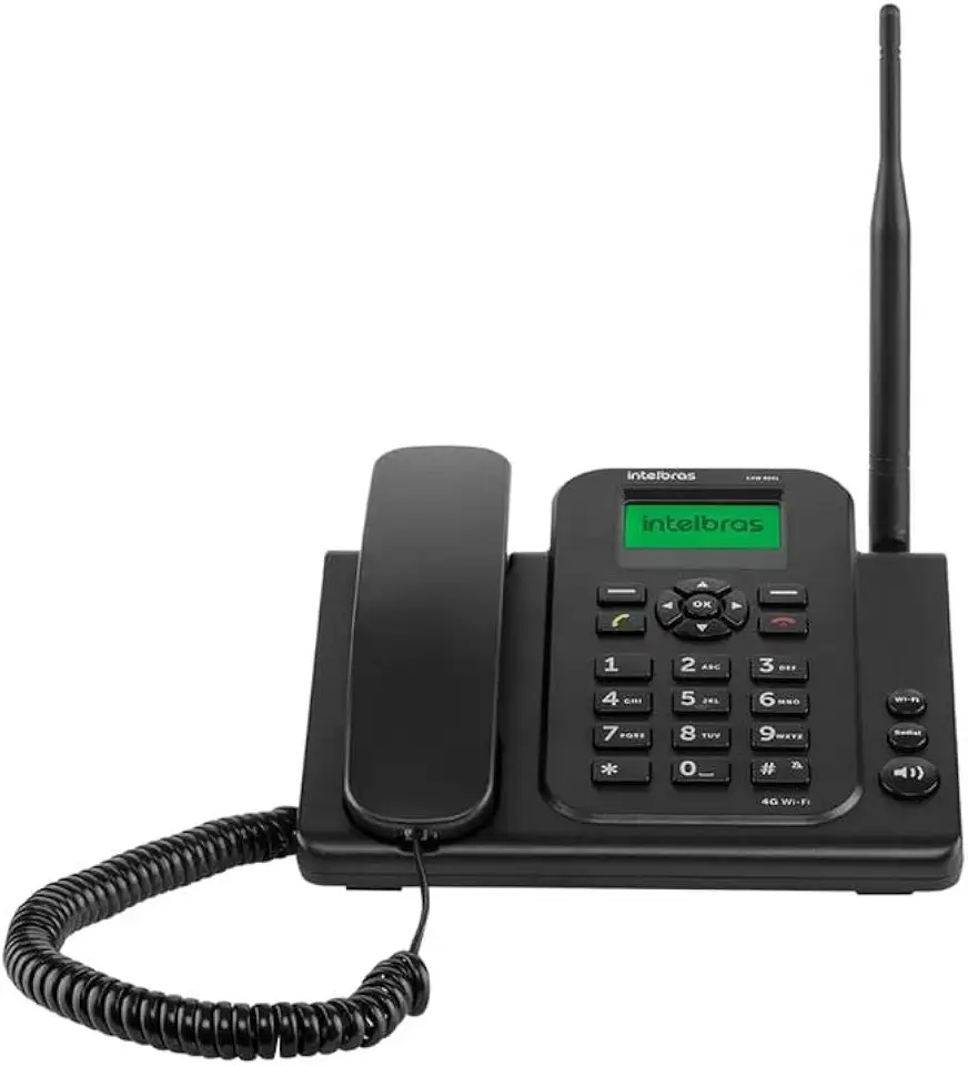 Telefone Celular Fixo 4G com Wi-fi CFW 9041 Preto Intelbras