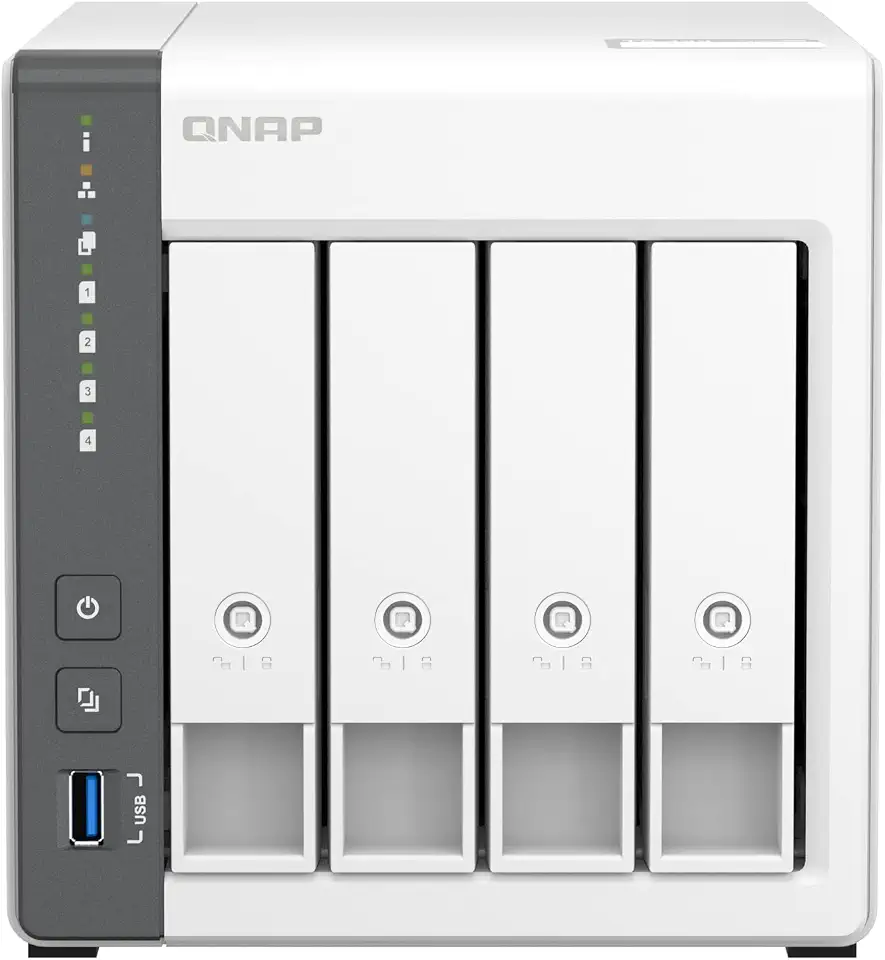 STORAGE NAS QNAP TS-433 4 BAIAS P/HDD SATA
