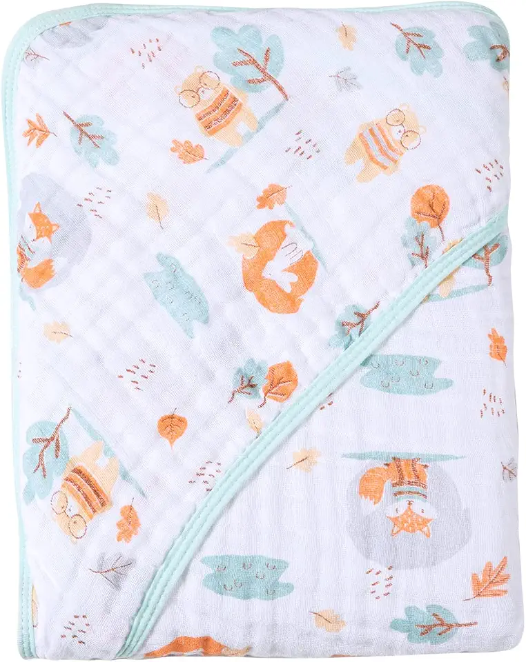 Toalha de banho soft especial Karinho c/capuz est. 80cm x 80cm - 01 un