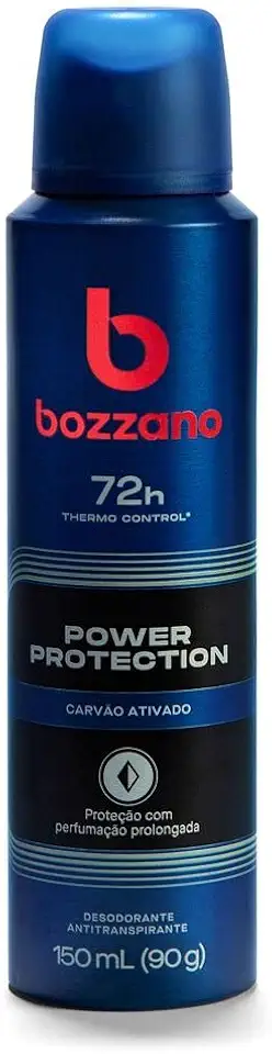 Bozzano Desodorante Aerossol Antitranspirante Masculino Power Protection 150Ml