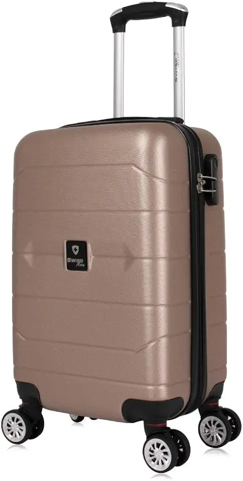 Mala de viagem bordo pequena 10kg Tokio Swiss Move Rose