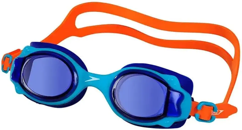 Óculos de Natação Infantil, Speedo, Lappy, SoftFrame Confortável com Proteção UV e Antifog, Vedação P