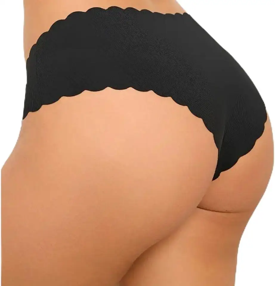 Kit 10 Calcinhas Tanga Sem Costura – Corte a Laser, Conforto, Não Marca na Roupa, Respirável