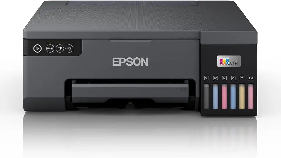 Impressora Fotográfica Epson EcoTank L8050 - Tanque de Tinta Fotográfica, 6 cores, Wi-Fi, Bivolt